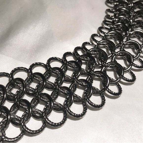 Chain Link Gun Metal Belt L/XL - Picture 2 of 4